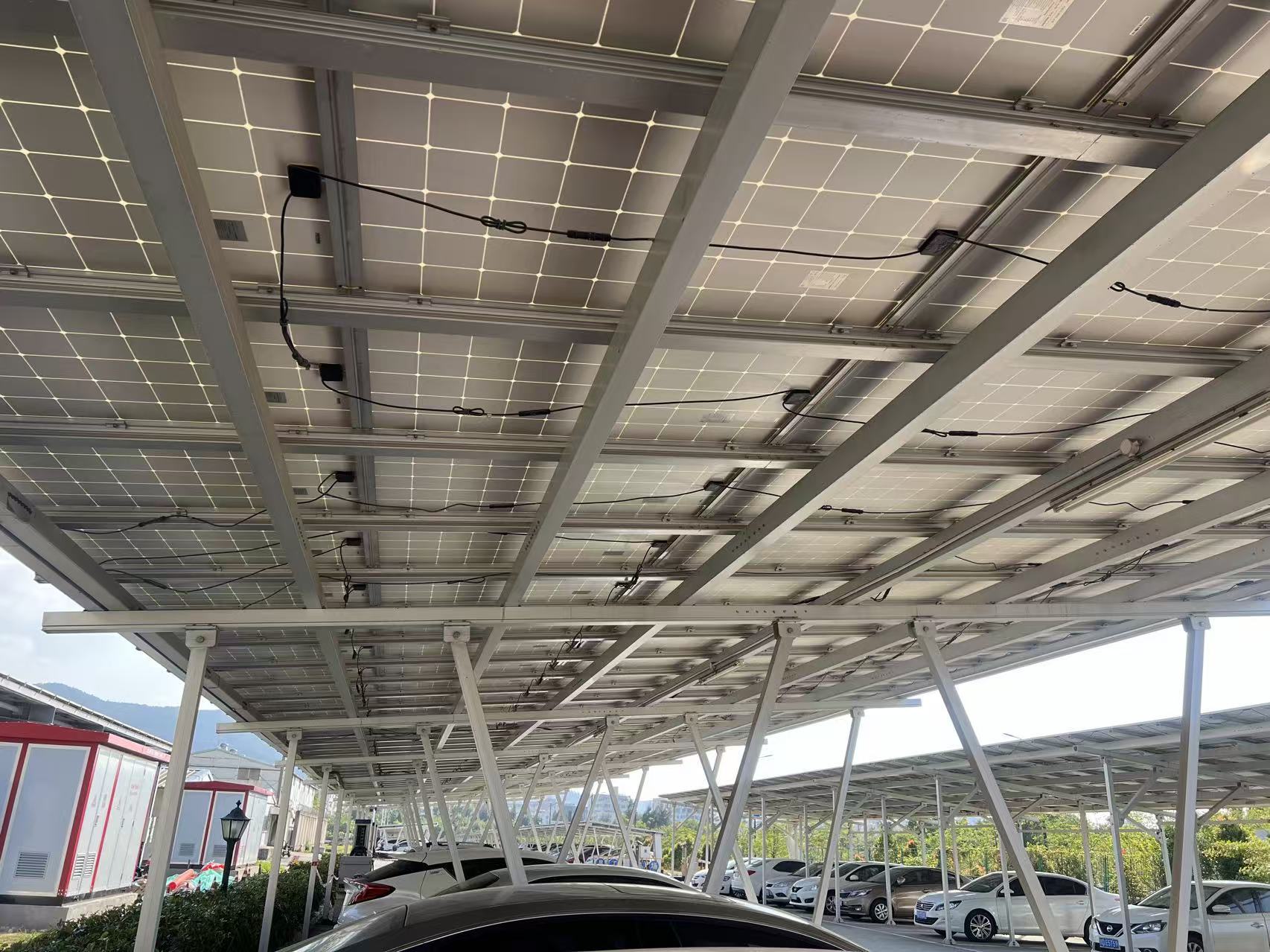 အလူမီနီယမ်အလွိုင်းရေစိုခံ carport ၏ function ကို