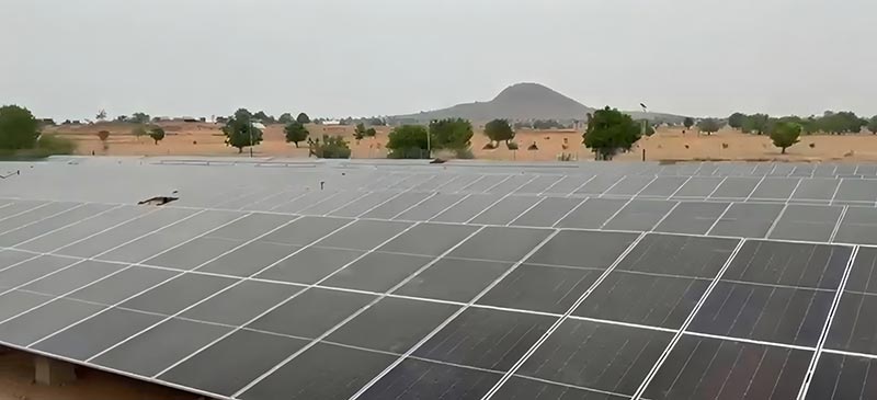 အာဖရိကတွင် 1.6MW ဆိုလာတပ်ဆင်ခြင်း ပရောဂျက်ကို အောင်မြင်စွာ ပေးအပ်နိုင်ခဲ့သည်။