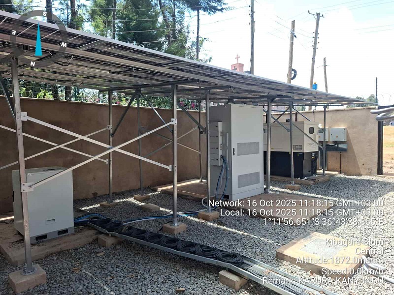 ကင်ညာရှိ ဆိုလာမျှော်စင် 100- SOLARFARM သည် နှစ်စဉ် ဒီဇယ်လီတာ 1.2M ကို မည်ကဲ့သို့ ချွေတာနိုင်သည်