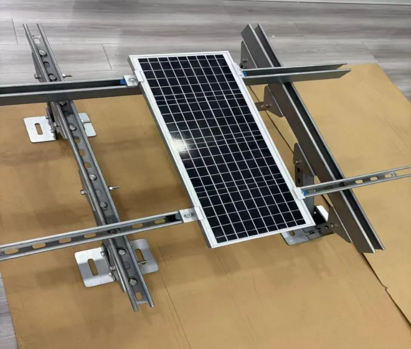 U Rail Solar Steel Ground Mounting စနစ်